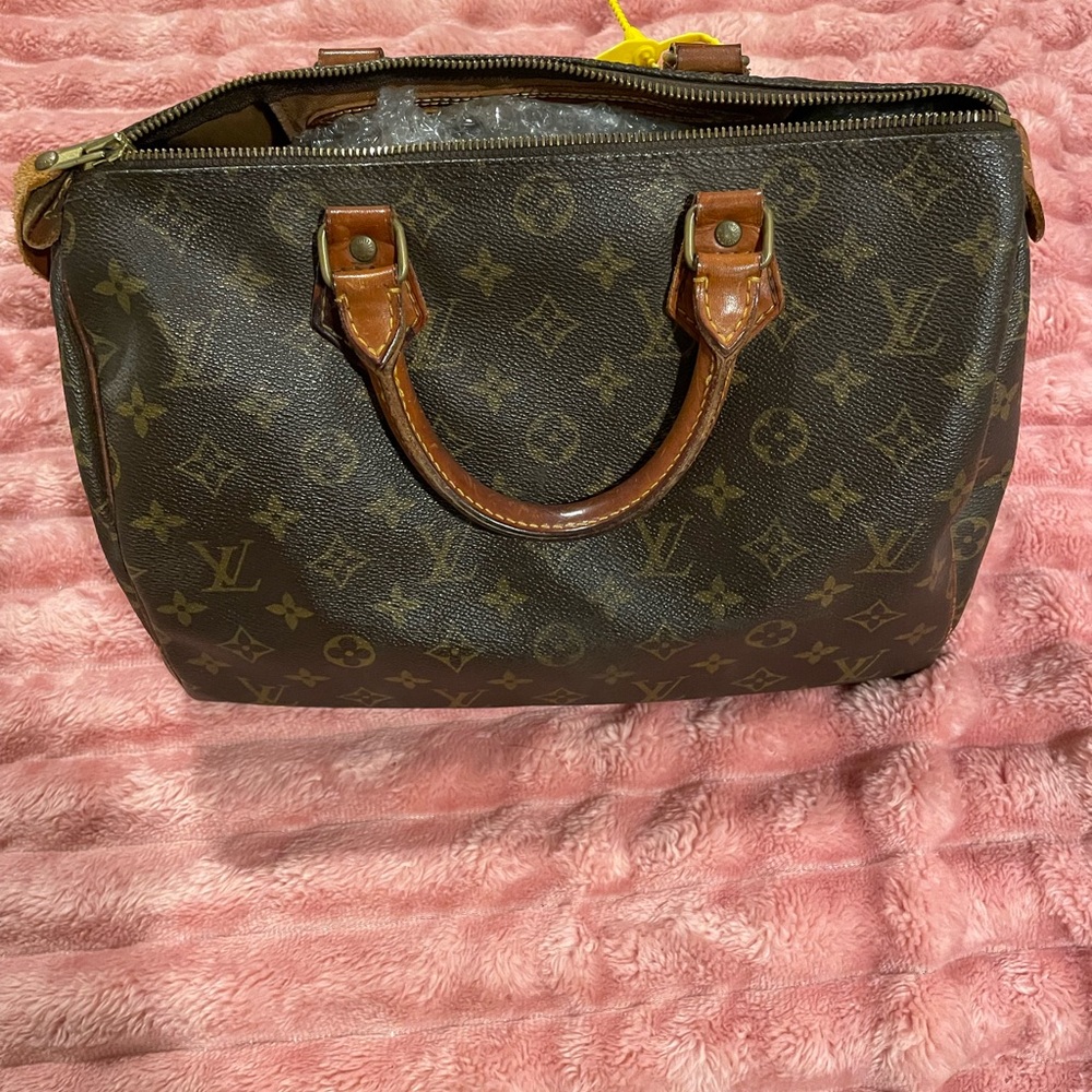 Louis Vuitton Brown Speedy 30